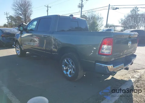 2021 Ram 1500 Big Horn 4X4 5'7 Box z USA, uszkodzony, nr VIN 1C6SRFFT8MN783135